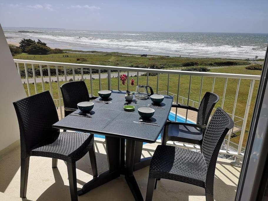 Beau T2 Face A L Ocean Vue Exceptionnelle Apartment Guidel Exterior foto