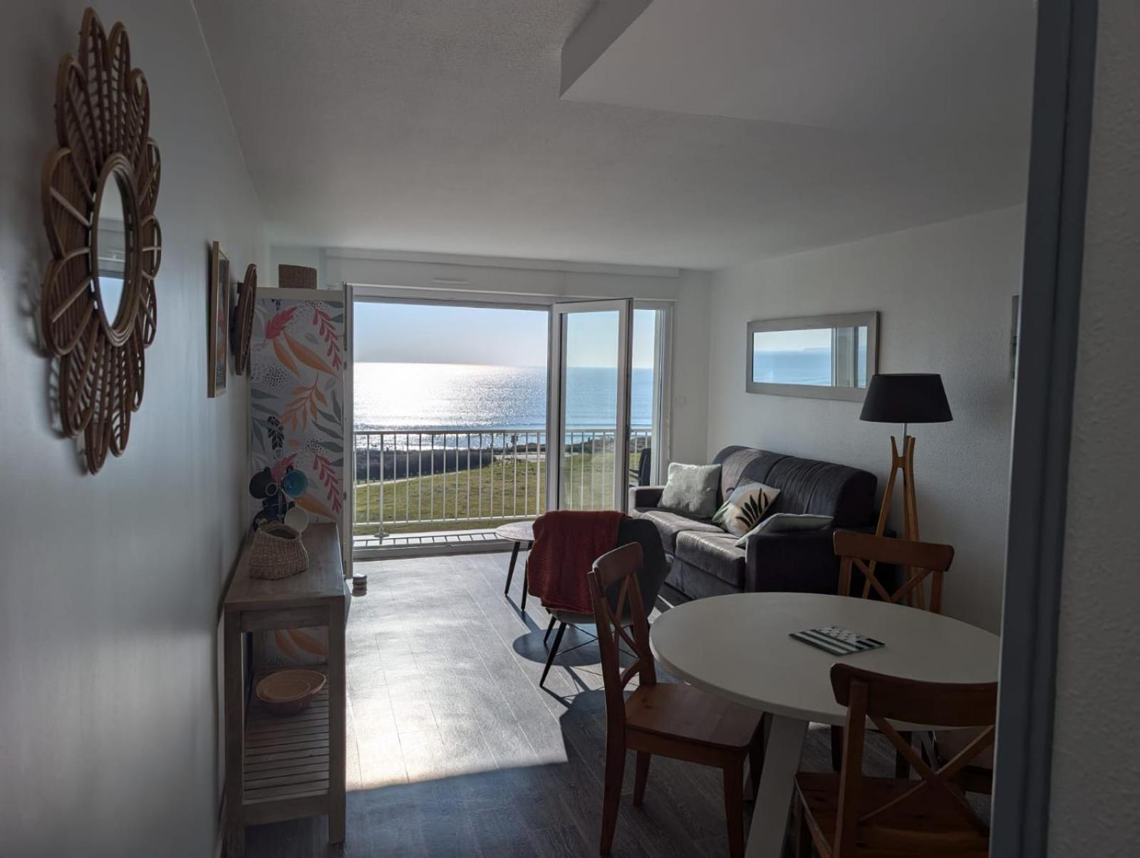 Beau T2 Face A L Ocean Vue Exceptionnelle Apartment Guidel Exterior foto
